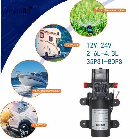 Whaleflo, Çeşitli Uygulamalar İçin Güçlü 12V/24V Basınçlı Su Pompasını Piyasaya Sürüyor